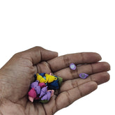 Colored Alloy Magnetic Clasps (5 Pieces, Random Colors As Available) 15x10x6 MM Heart For Bracelets Jewellery Making